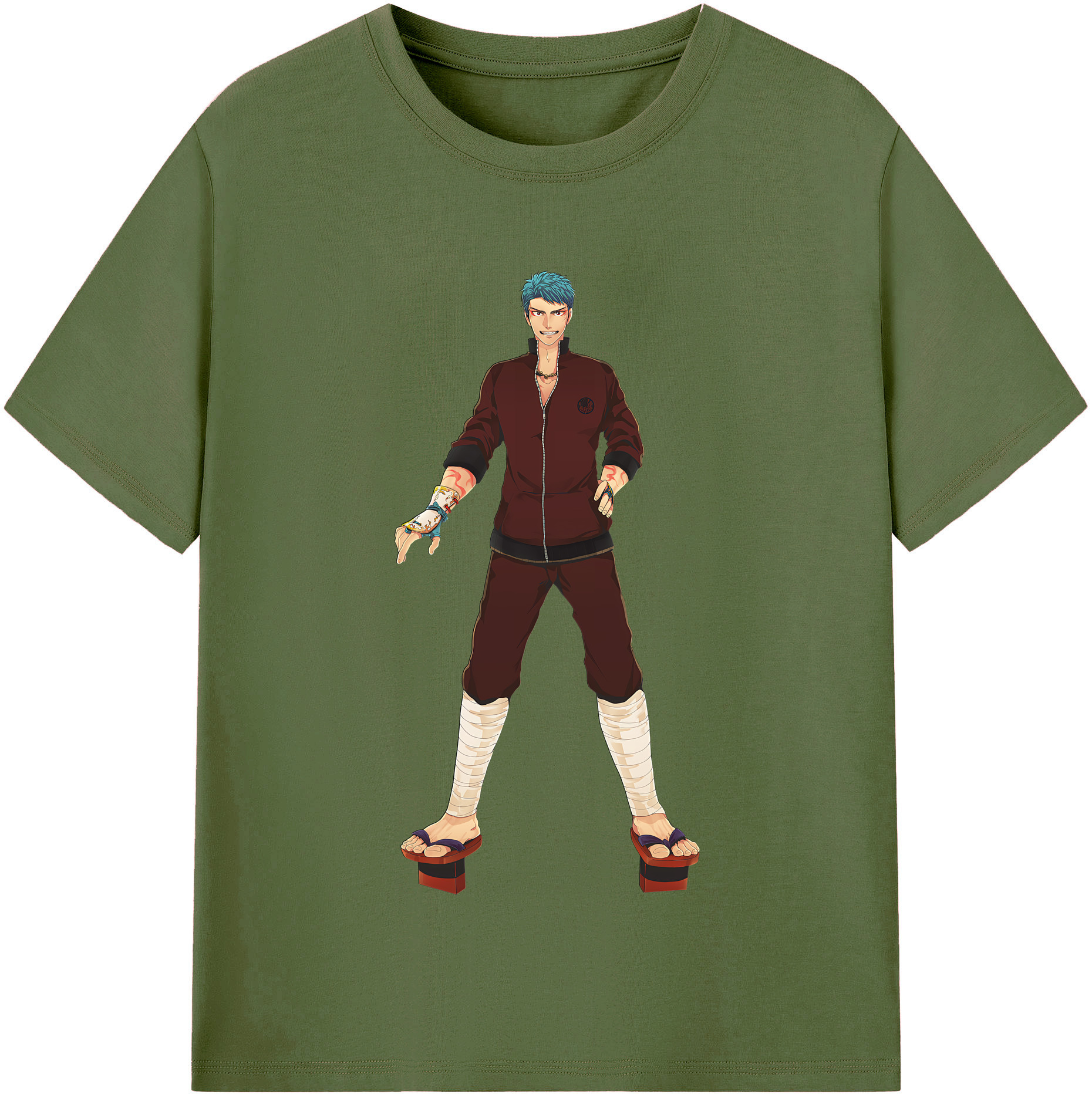 （画像用） 刀剣乱舞 Touken Ranbu 綿100％半袖Tシャツ（フロントプリント）